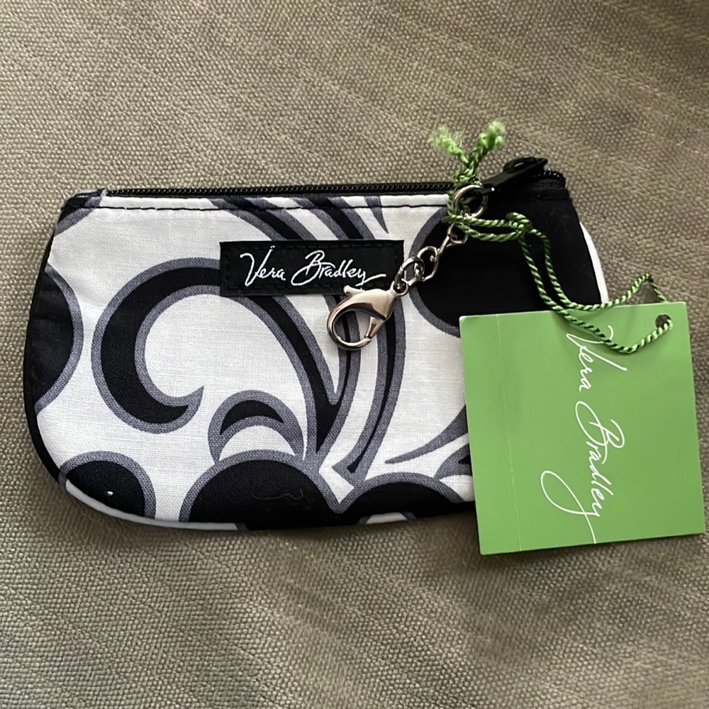 Vera Bradley Clip/Zip ID and Credit Card Case